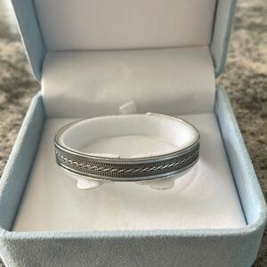 Sterling silver cuff bracelet from Egypt